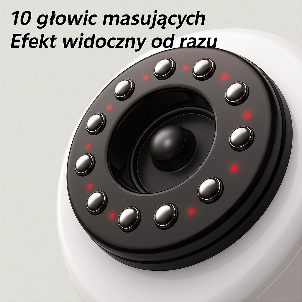 Zatrzymaj utratę jędrności skóry. 5 minut dziennie, by wygładzić skórę dzięki masażerowi Vibrea.